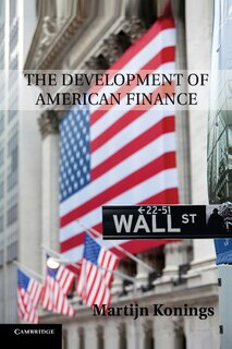 Front cover_The Development Of American Finance