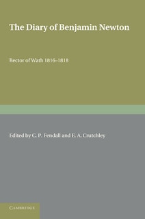 Front cover_The Diary of Benjamin Newton