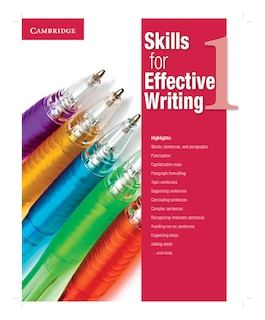 Front cover_Skills For Effective Writing Level 1 Student's Book