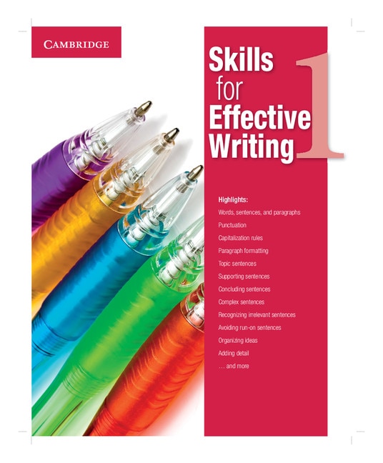 Front cover_Skills For Effective Writing Level 1 Student's Book