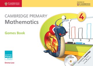 Couverture_Cambridge Primary Mathematics Stage 4 Games Book With Cd-rom