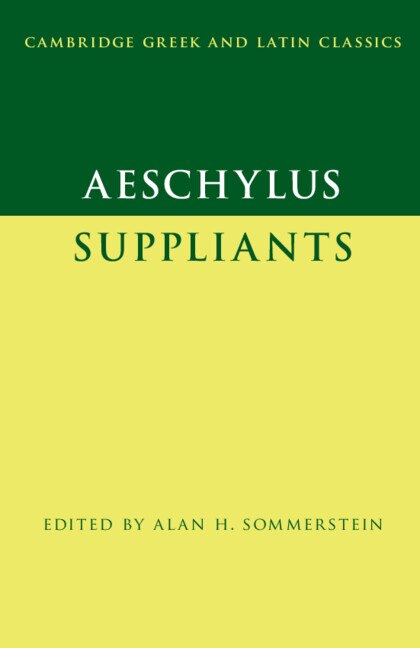 Front cover_Aeschylus: Suppliants