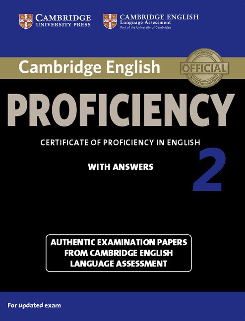 Couverture_Cambridge English Proficiency 2 Student's Book With Answers