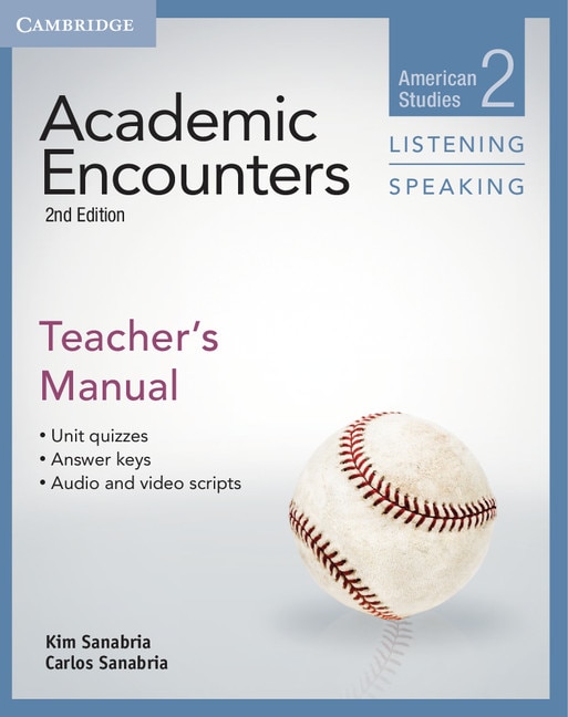 Couverture_Academic Encounters Level 2 Teacher's Manual Listening And Speaking