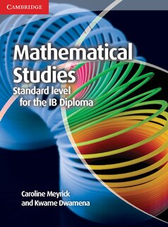 Front cover_Mathematical Studies Standard Level for the IB Diploma Coursebook