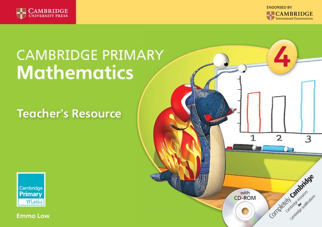 Front cover_Cambridge Primary Mathematics Stage 4 Teacher's Resource With Cd-rom