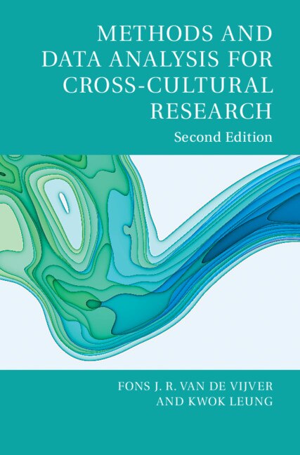 Couverture_Methods And Data Analysis For Cross-cultural Research