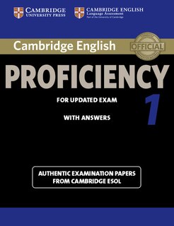 Front cover_Cambridge English Proficiency 1 For Updated Exam Student's Book With Answers