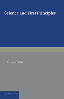 Front cover_Science and First Principles