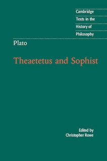 Couverture_Plato: Theaetetus And Sophist