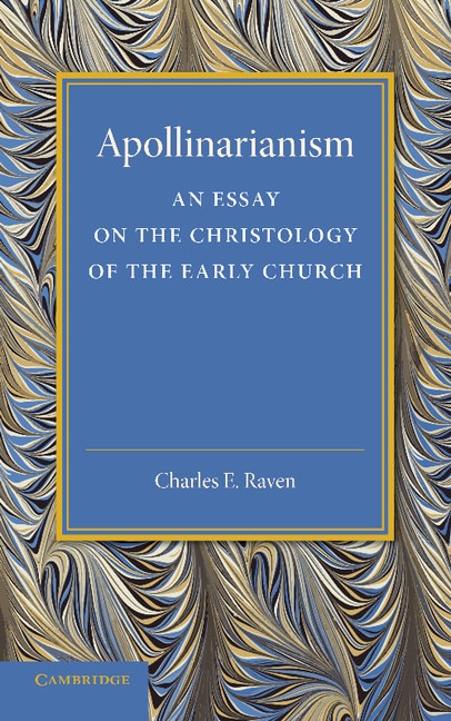 Front cover_Apollinarianism