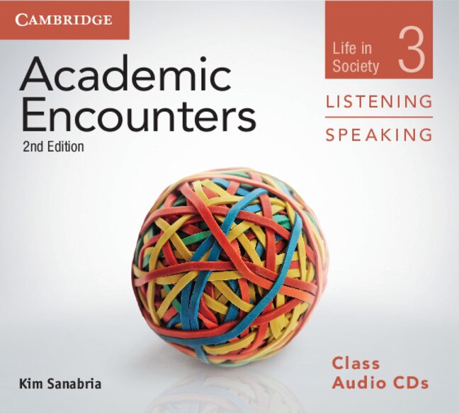 Front cover_Academic Encounters Level 3 Class Audio CDs (3) Listening and Speaking