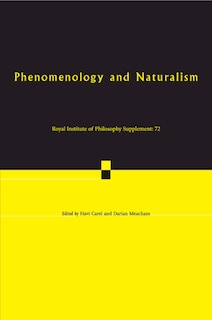 Front cover_Phenomenology And Naturalism
