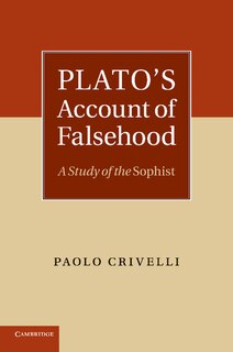 Front cover_Plato's Account Of Falsehood