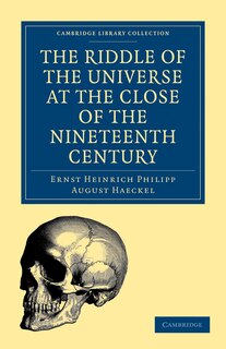 Couverture_The Riddle of the Universe at the Close of the Nineteenth Century