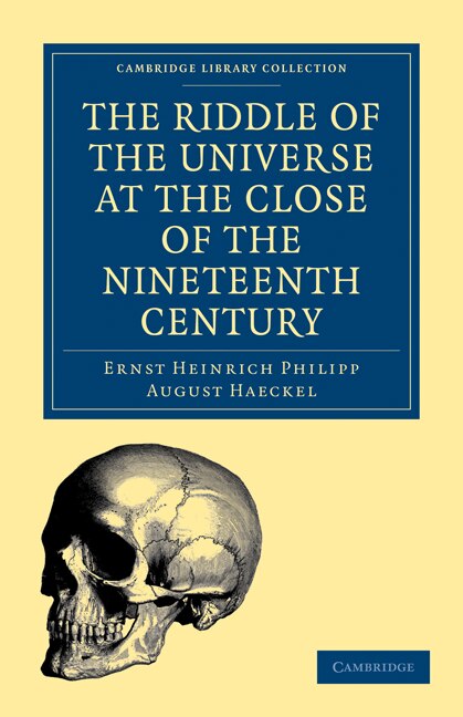 Couverture_The Riddle of the Universe at the Close of the Nineteenth Century