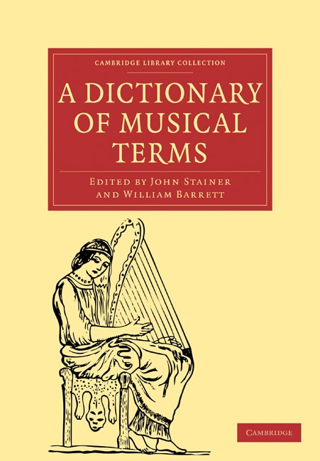 Front cover_A Dictionary of Musical Terms