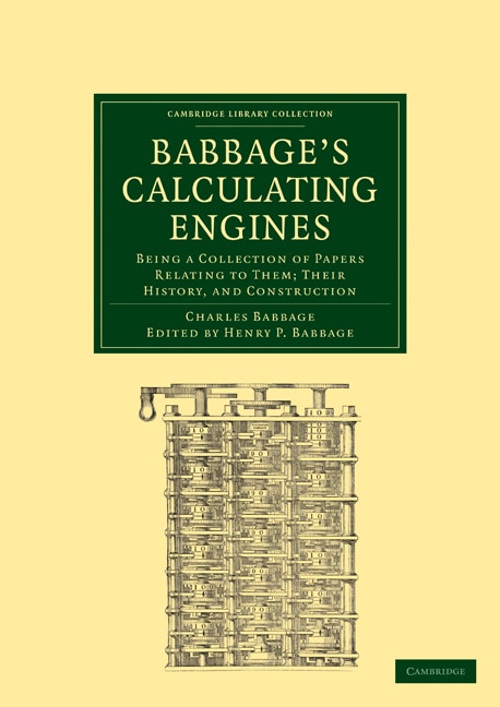 Front cover_Babbage's Calculating Engines