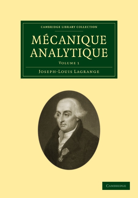 Front cover_Mécanique Analytique