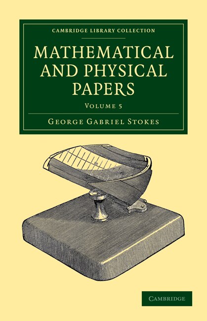 Couverture_Mathematical and Physical Papers