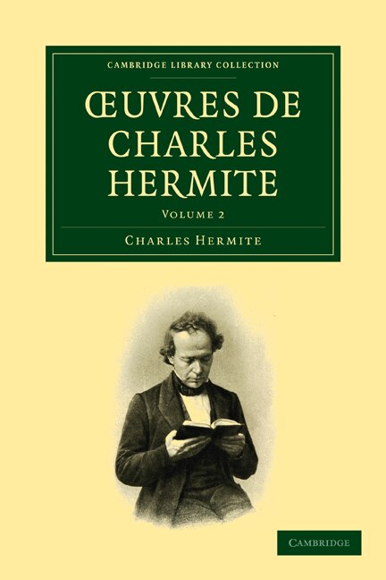 Couverture_Œuvres de Charles Hermite