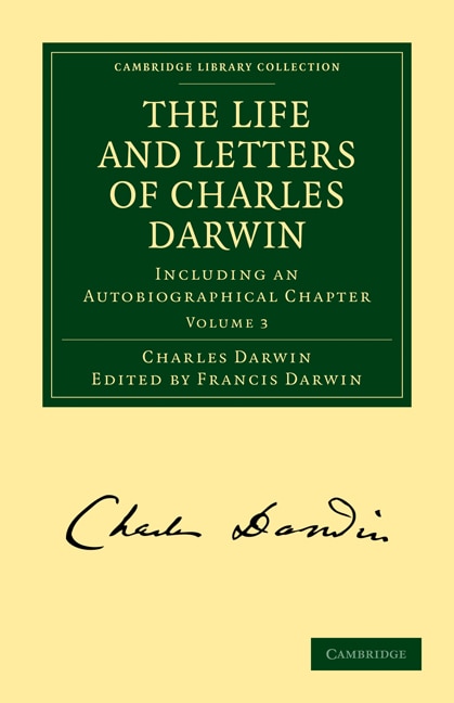 Front cover_The Life and Letters of Charles Darwin