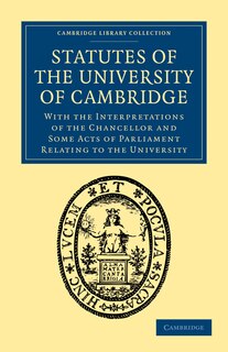 Couverture_Statutes of the University of Cambridge