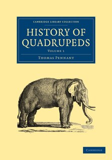 Front cover_History of Quadrupeds