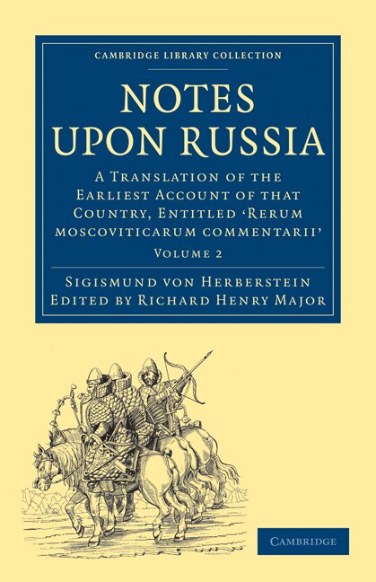 Couverture_Notes upon Russia