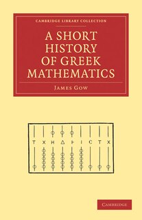 Couverture_A Short History of Greek Mathematics