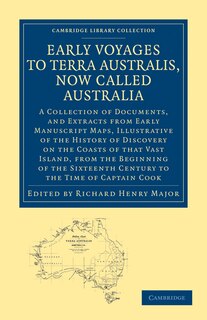 Couverture_Early Voyages to Terra Australis, Now Called Australia