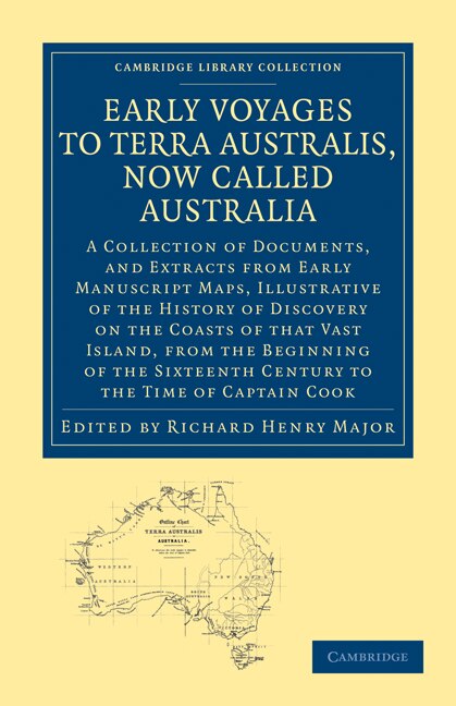 Couverture_Early Voyages to Terra Australis, Now Called Australia
