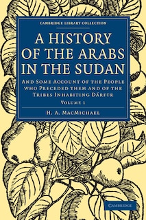 Front cover_A History of the Arabs in the Sudan