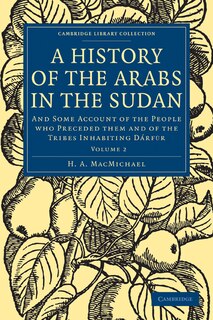 Front cover_A History of the Arabs in the Sudan
