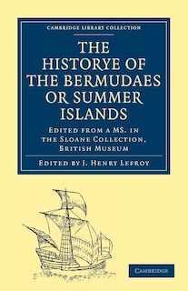 Front cover_Historye of the Bermudaes or Summer Islands