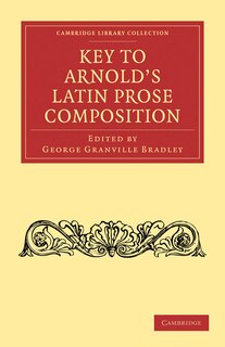 Front cover_Key To Arnold's Latin Prose Composition