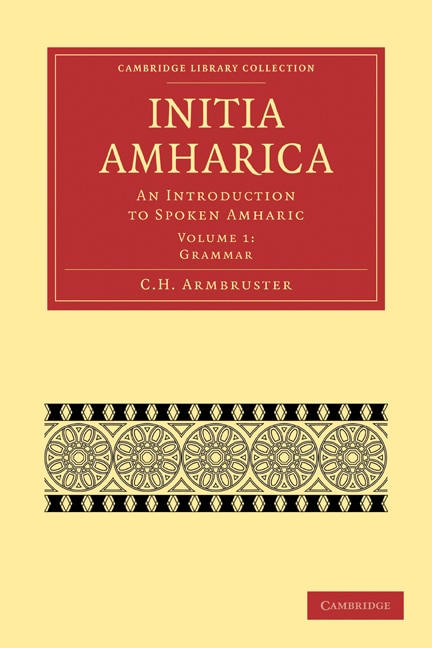Front cover_Initia Amharica