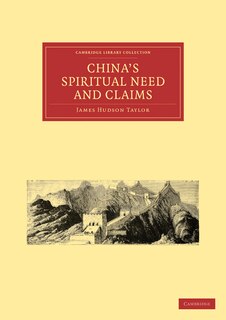 Front cover_China’s Spiritual Need and Claims