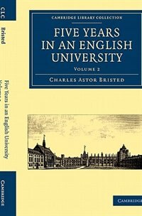 Front cover_Five Years in an English University