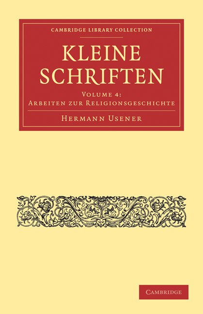 Kleine Schriften