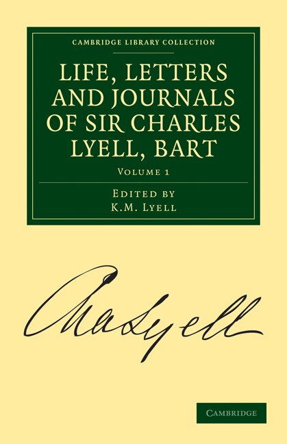 Couverture_Life, Letters and Journals of Sir Charles Lyell, Bart