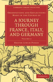 Couverture_Observations and Reflections Made in the Course of a Journey through France, Italy, and Germany