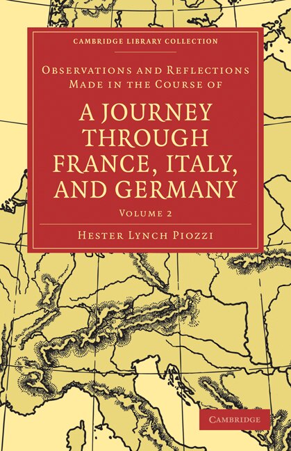 Couverture_Observations and Reflections Made in the Course of a Journey through France, Italy, and Germany