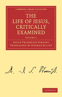 Couverture_The Life of Jesus, Critically Examined