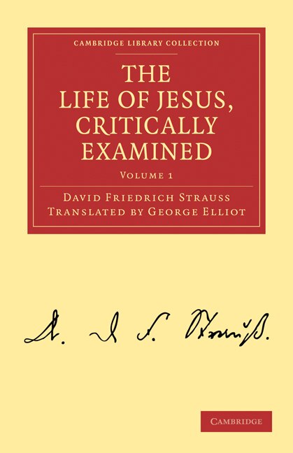 Couverture_The Life of Jesus, Critically Examined