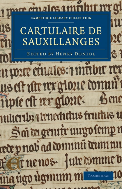 Couverture_Cartulaire de Sauxillanges