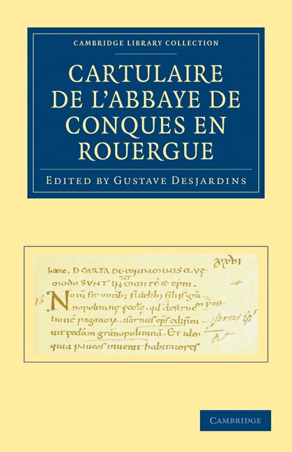 Couverture_Cartulaire De L'abbaye De Conques En Rouergue