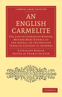 Front cover_An English Carmelite