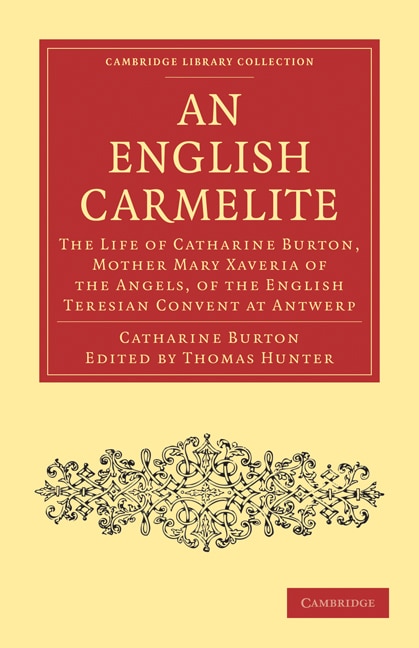 Front cover_An English Carmelite