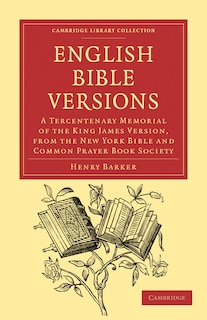 Couverture_English Bible Versions